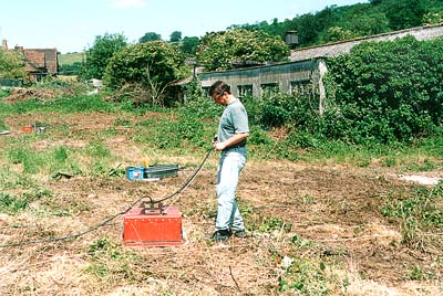 GPR survey of a brownfield site