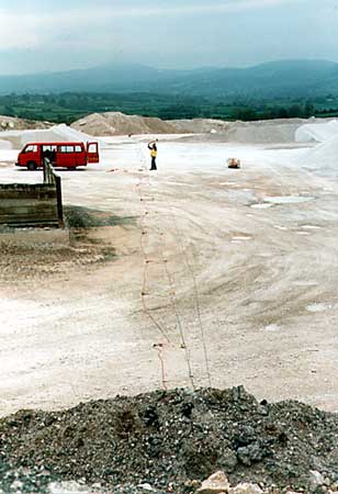 seismic refraction geophysical survey