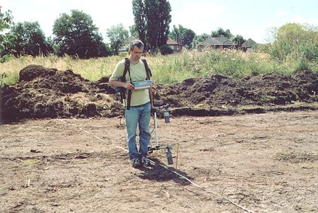 magnetic gradiometer geophysical survey