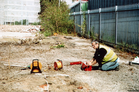 earth rod testing