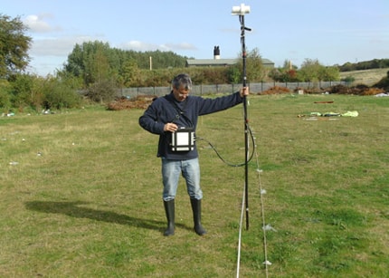 Magnetic survey of a former coalfield
