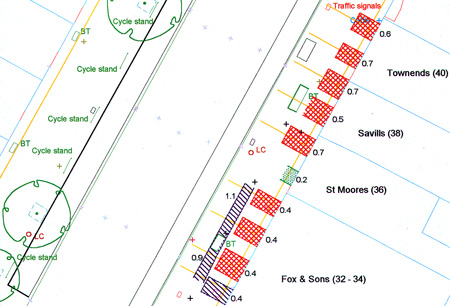 ground probing radar plan interpretation