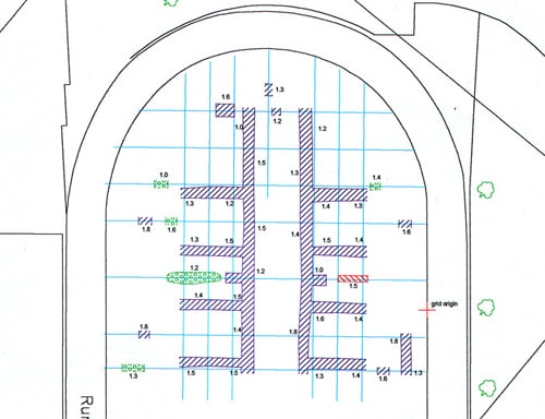 ground probing radar plan interpretation